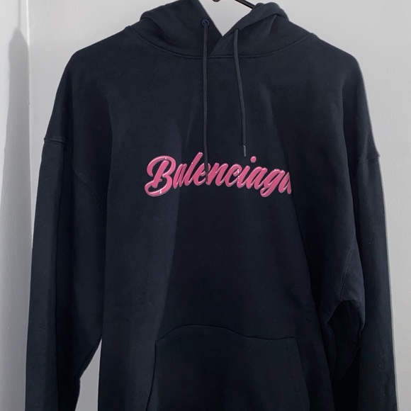 Balenciaga Other - Balenciaga Glossy Hoodie